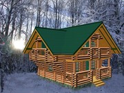 Дома из оцилиндрованного бревна